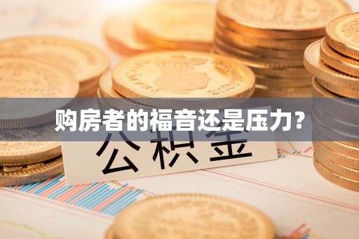 新乡购房者的福音还是压力？