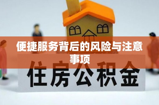 新乡便捷服务背后的风险与注意事项